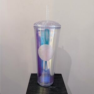 Starbucks Purple Tumbler with Straw